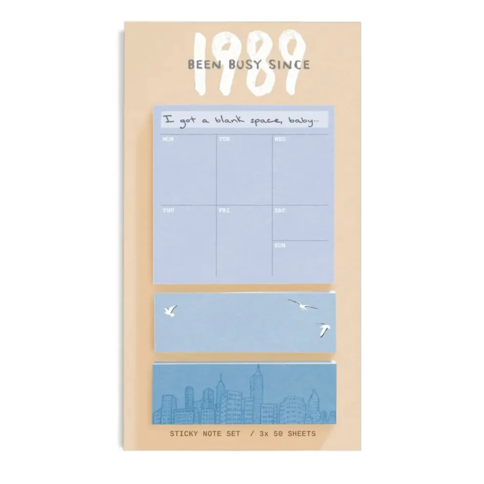 Been Busy Since 1989 Sticky Note Set by Shop Trimmings - Owl & Goose Gifts