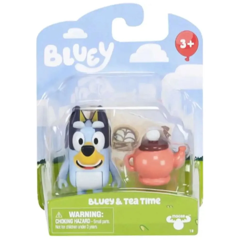 Bluey Story Starter Figures - Bluey & Tea Time - Owl & Goose Gifts
