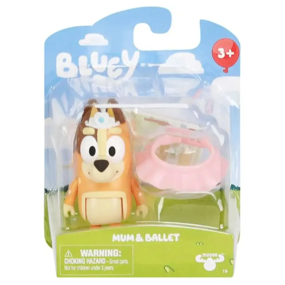 Bluey Story Starter Figures - Mum & Ballet - Owl & Goose Gifts