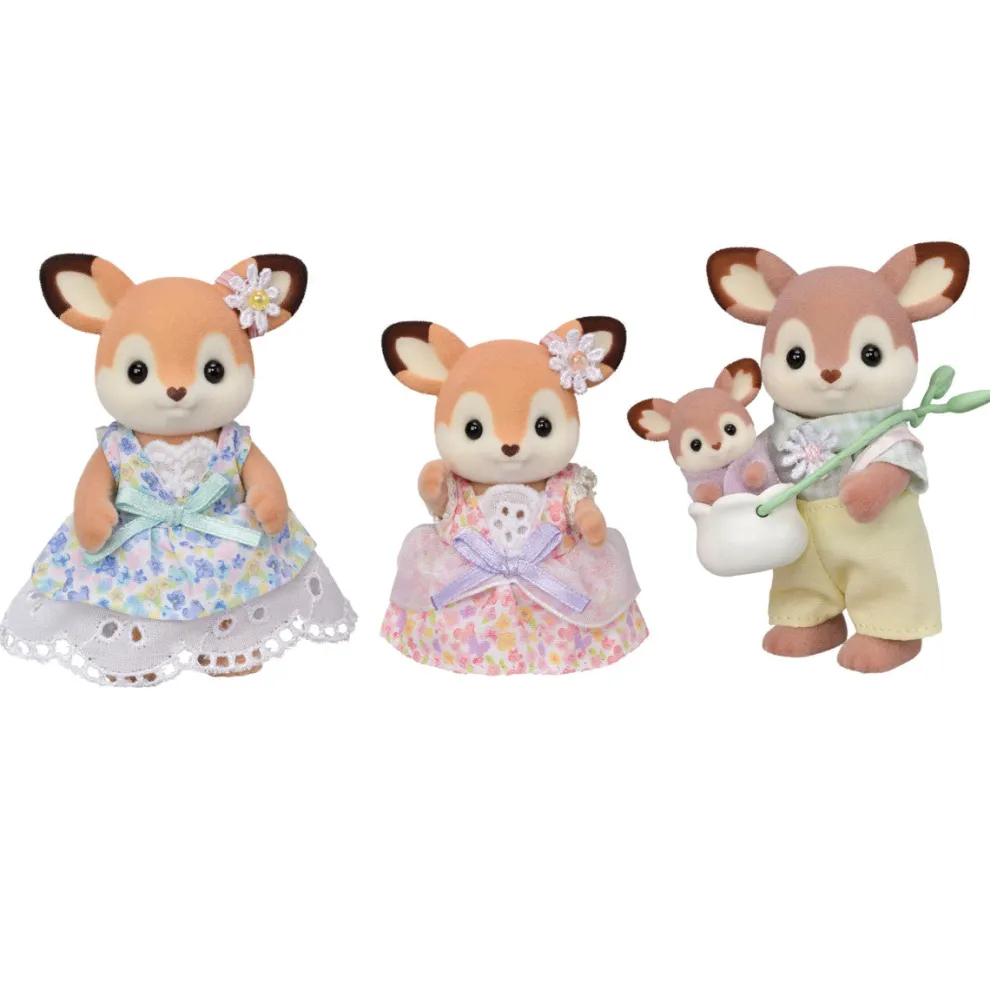 Calico Critters Deer Family - Owl & Goose Gifts