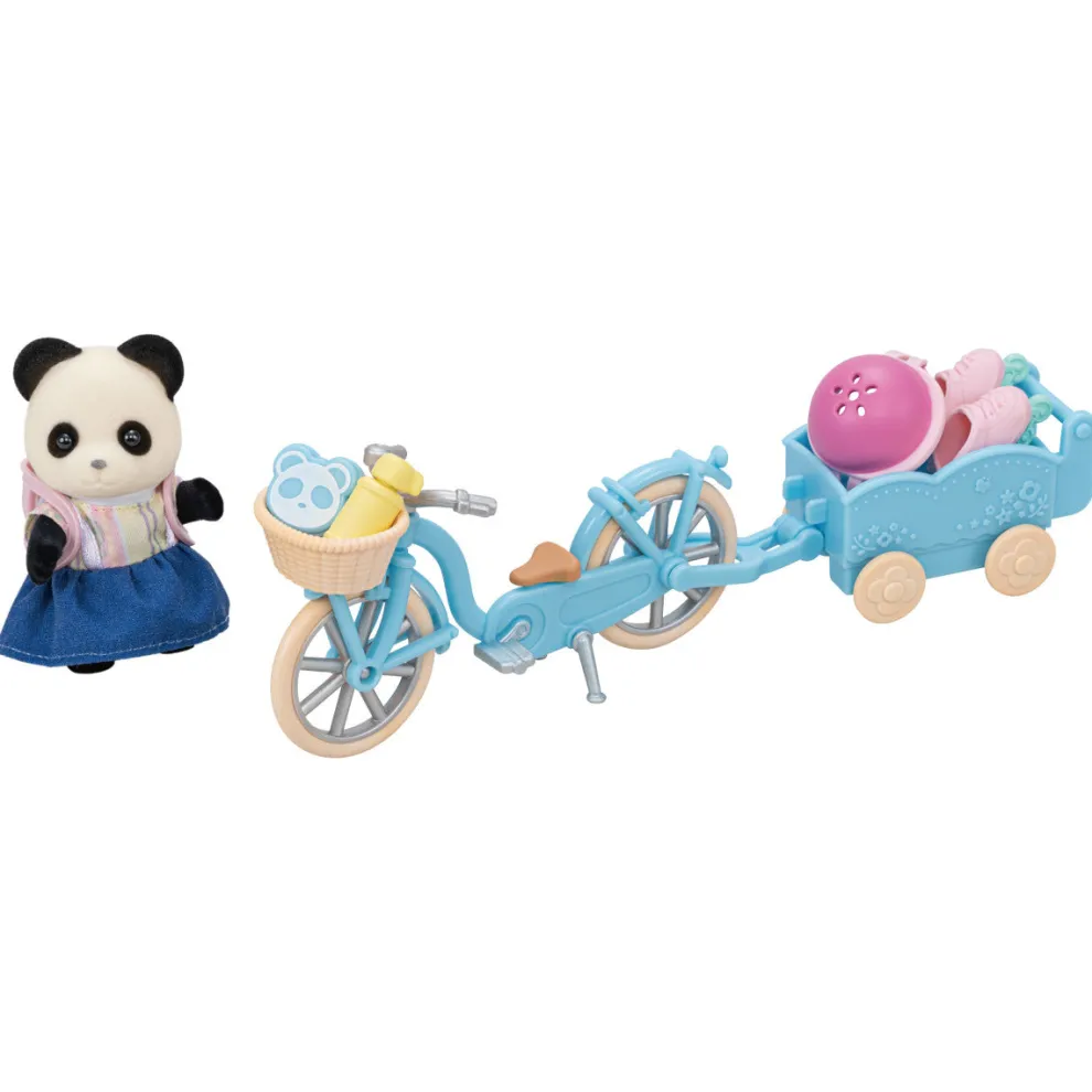 Calico Critters Panda Cycle and Skate Set