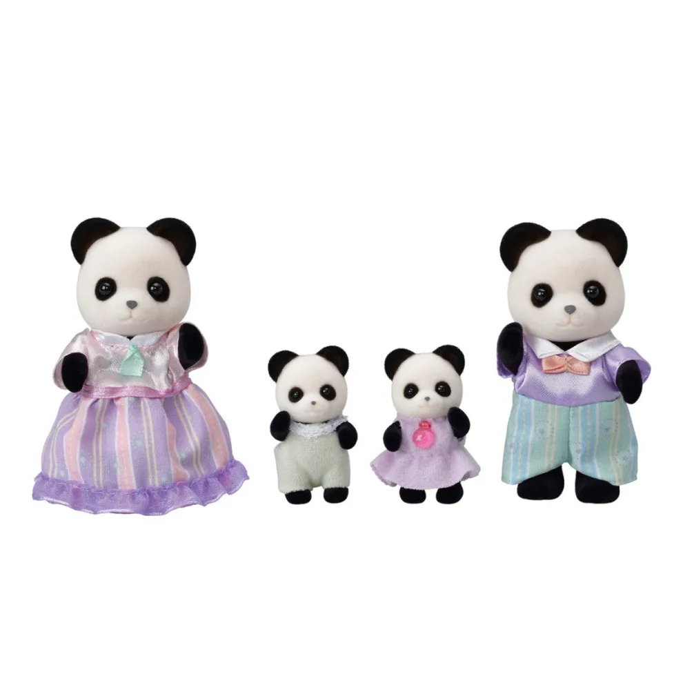 Calico Critters Pookie Panda Family