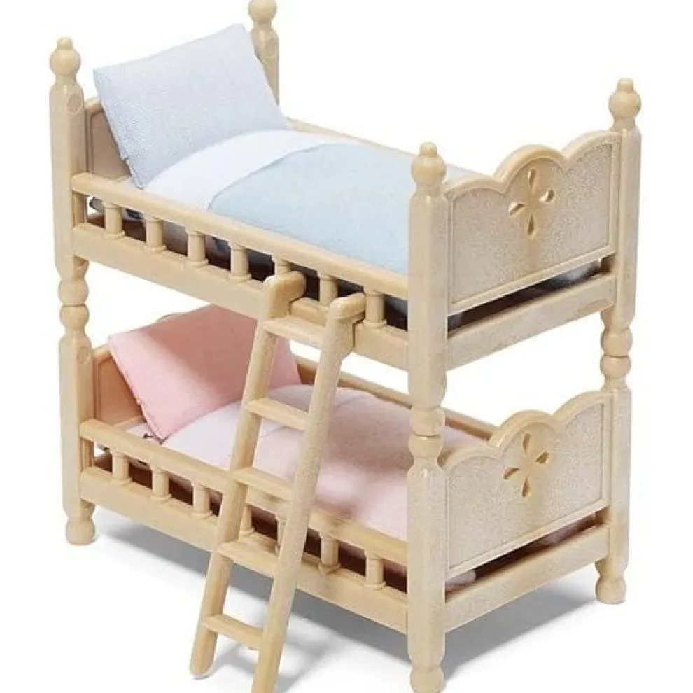 Calico Critters Stack & Play Beds Furniture and Accessories Set - Owl & Goose Gifts