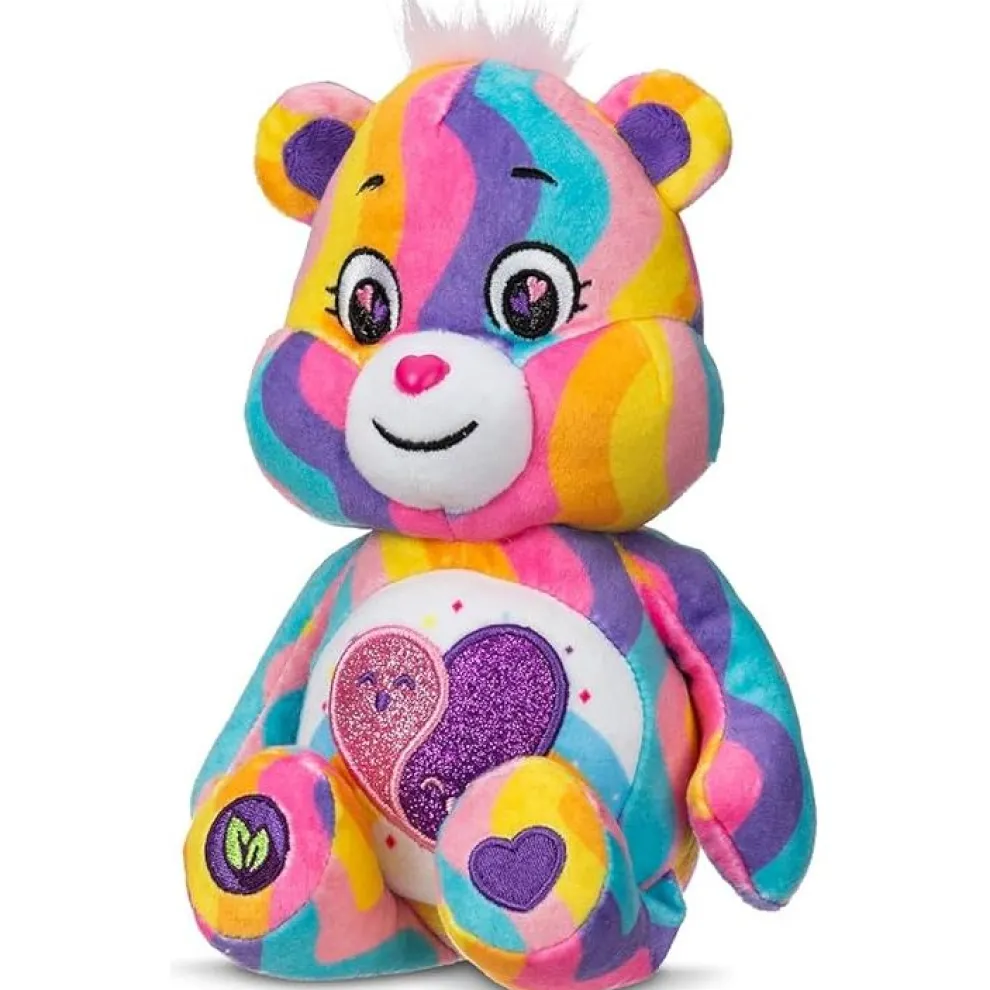 Care Bears 9 Inch Friends Forever Bear Fun Size Sparkle Plush Toy - Owl & Goose Gifts