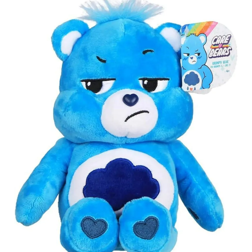 Care Bears 9 Inch Grumpy Bear Plush Toy - Owl & Goose Gifts