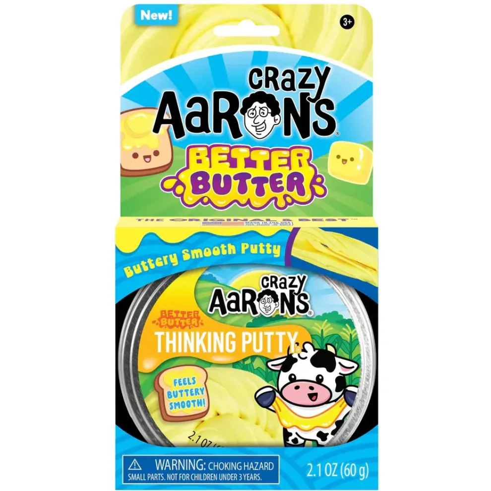 Crazy Aarons Better Butter Full Size 4 Inch Thinking Putty Tin