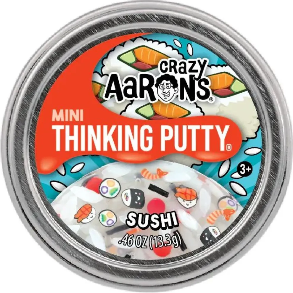 Crazy Aarons Sushi Mini 2 Inch Thinking Putty Tin (Copy) - Owl & Goose Gifts