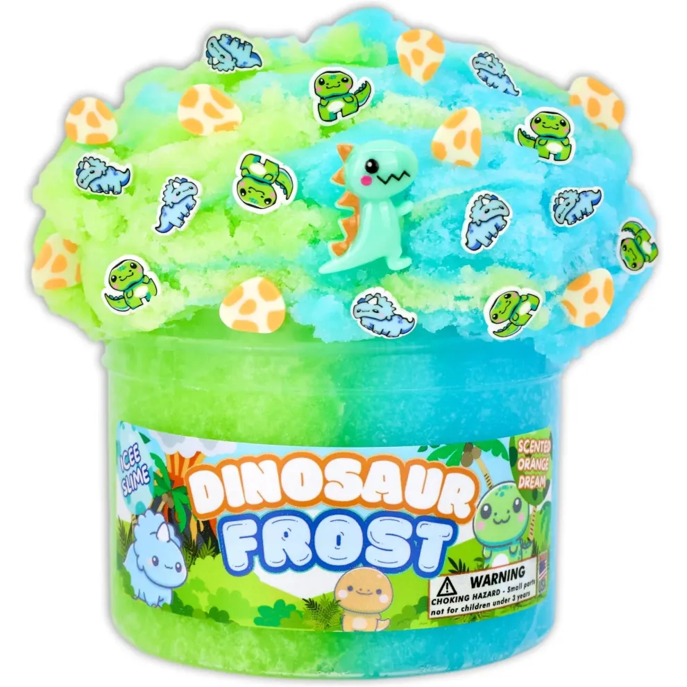 Dope Slimes 8 oz Dinosaur Frost Slime - Owl & Goose Gifts