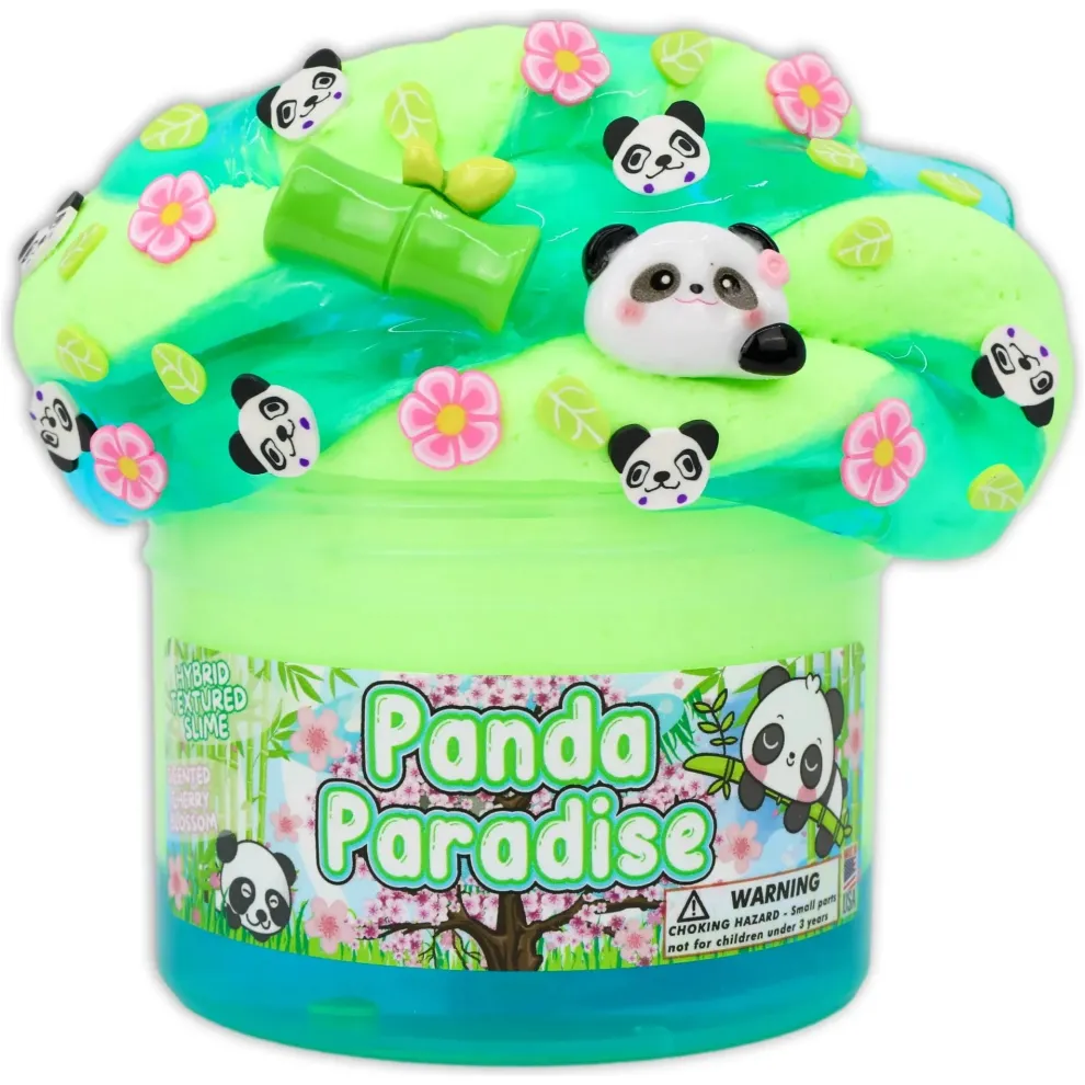Dope Slimes 8 oz Panda Paradise Slime - Owl & Goose Gifts