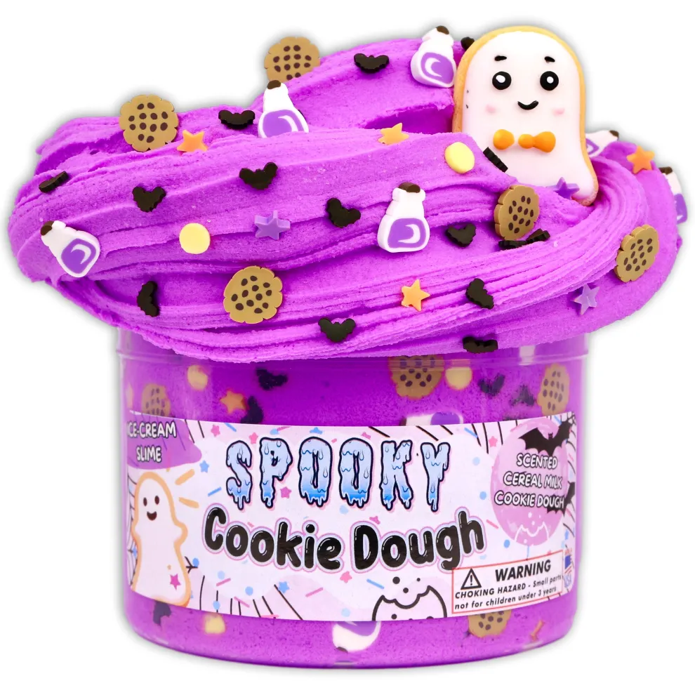 Dope Slimes 8 oz Spooky Cookie Dough Halloween Slime