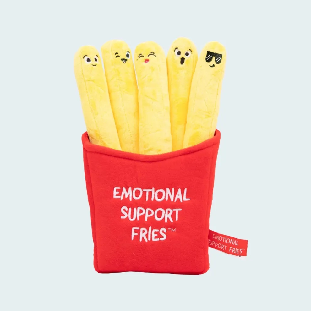 Emotional Support Fries Set of 5 Plush Toys by What Do You Meme - Owl & Goose Gifts