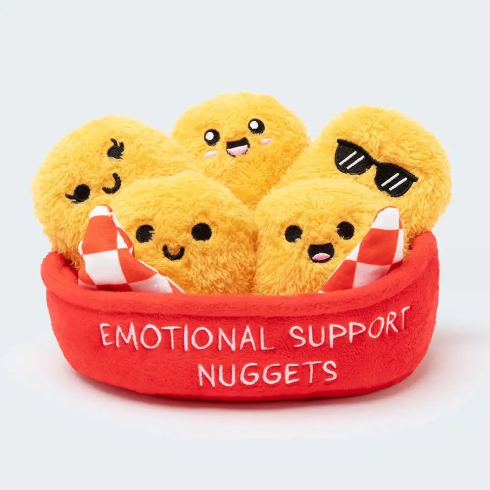 Emotional Support Nuggets Set of 5 Plush Toys by What Do You Meme