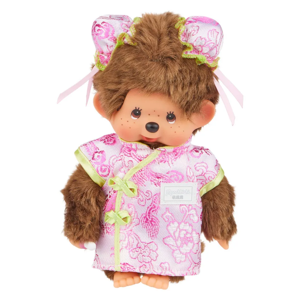 Monchhichi China Dress Girl Plush Toy