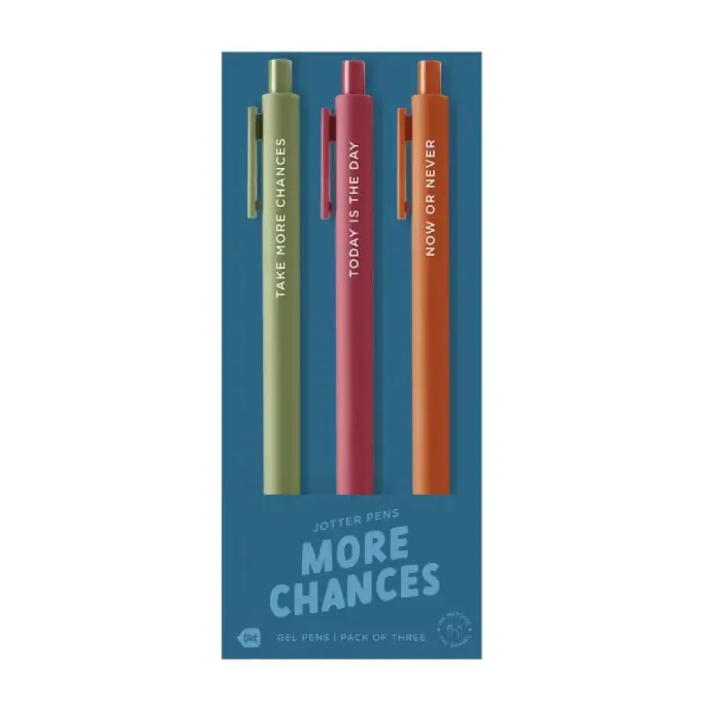 More Chances Jotter Set by Talking Out of Turn - Owl & Goose Gifts