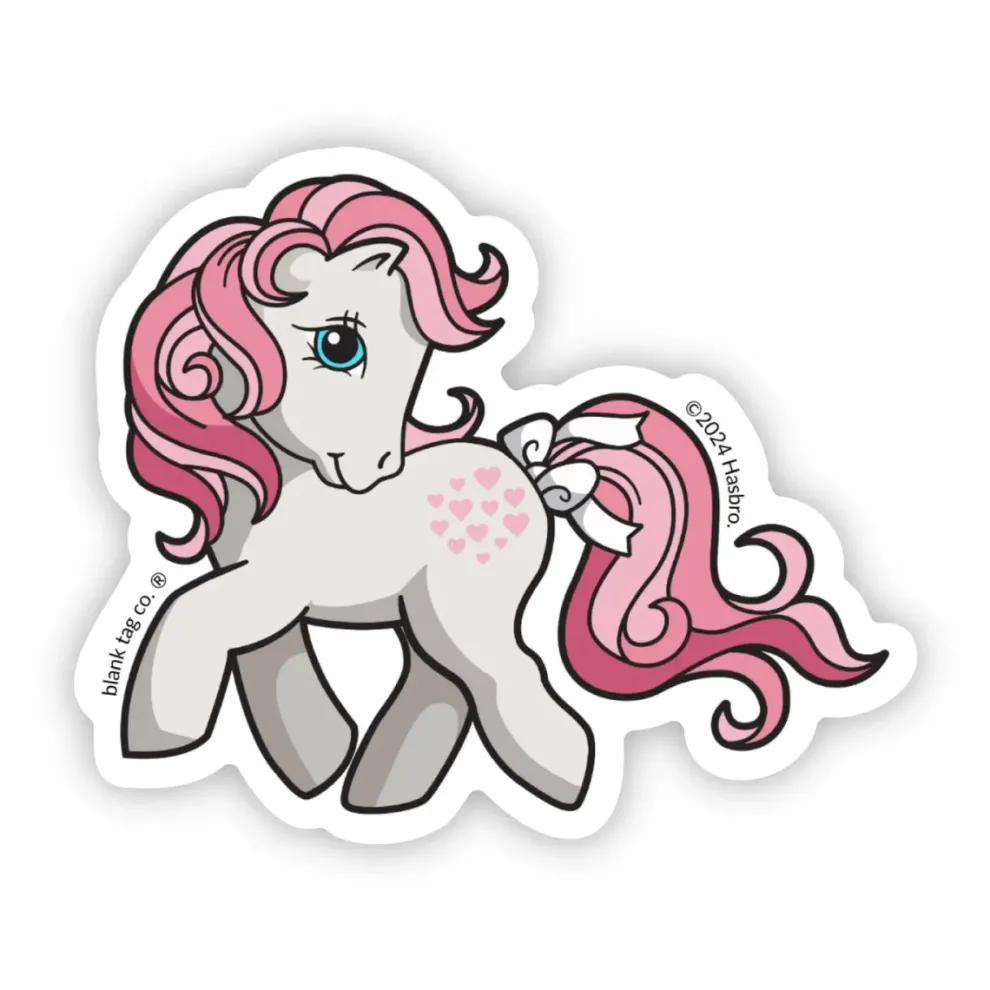 My Little Pony Snuzzle Vinyl Sticker by Blank Tag Sticker Co. - Owl & Goose Gifts