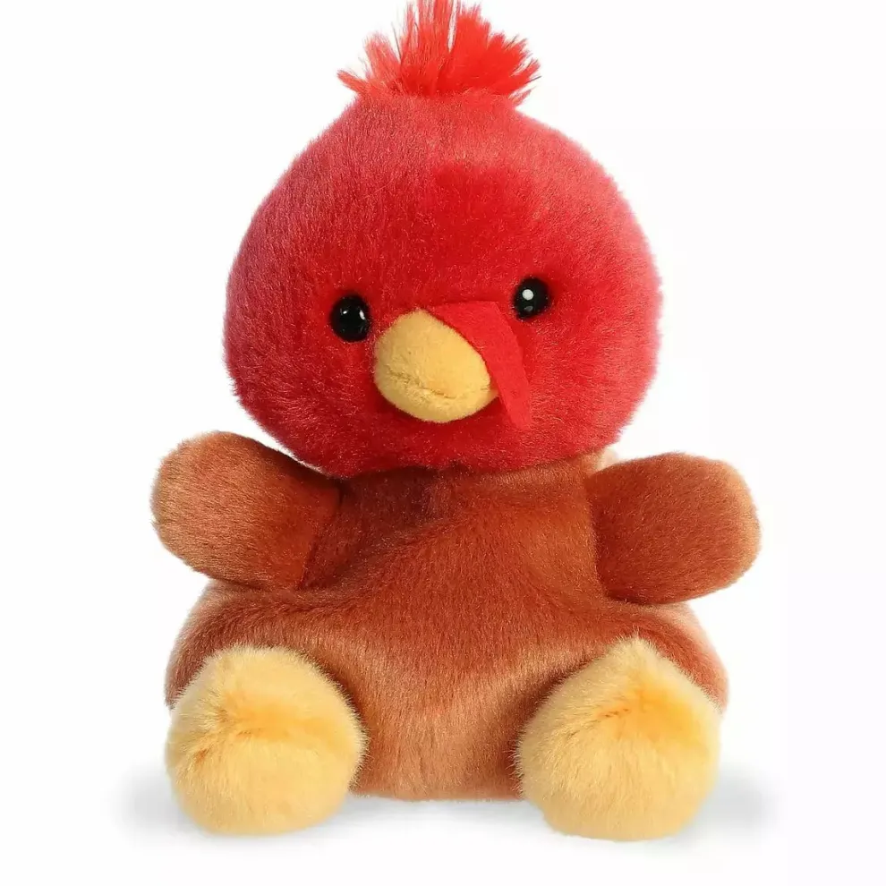 Palm Pals 5 Inch Aspen the Turkey Plush Toy - Owl & Goose Gifts