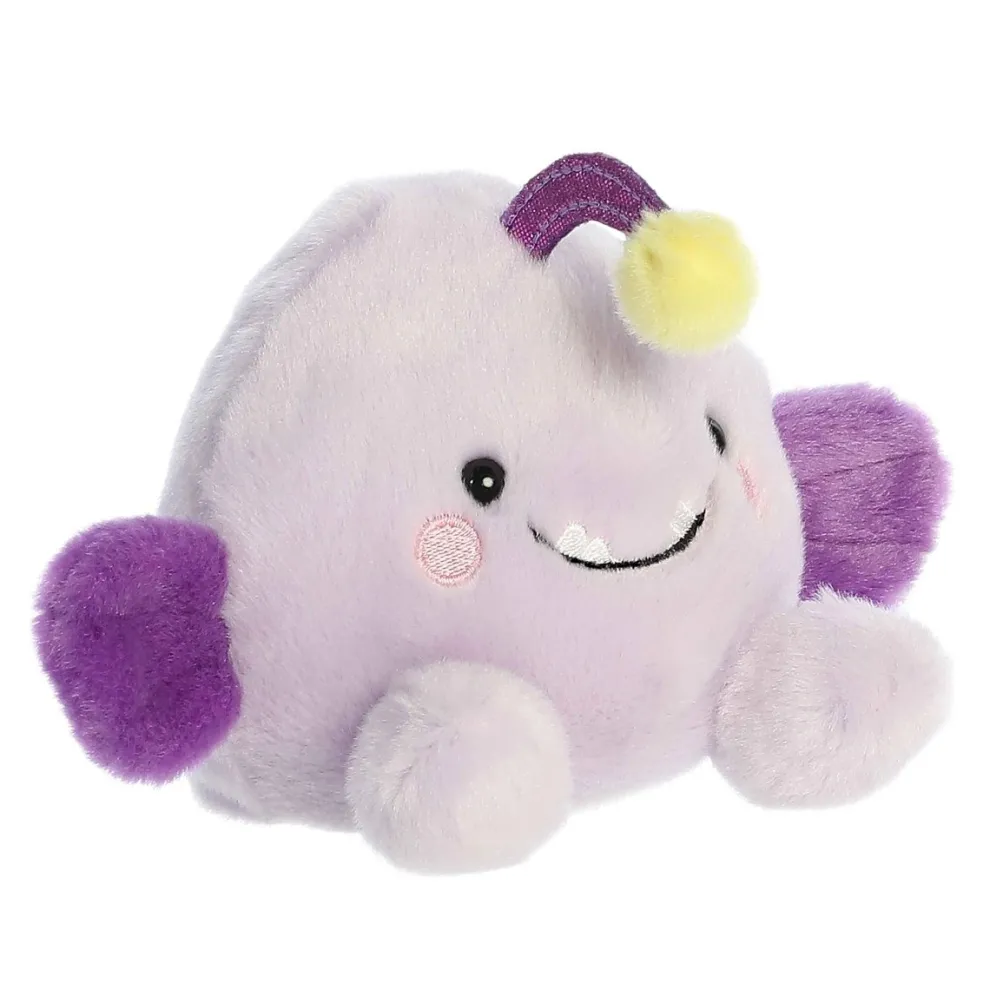 Palm Pals 5 Inch Blinky the Angler Fish Plush Toy - Owl & Goose Gifts