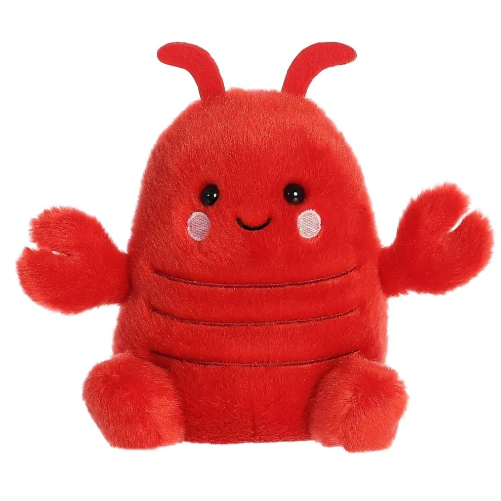 Palm Pals 5 Inch Clawford the Lobster Plush Toy - Owl & Goose Gifts