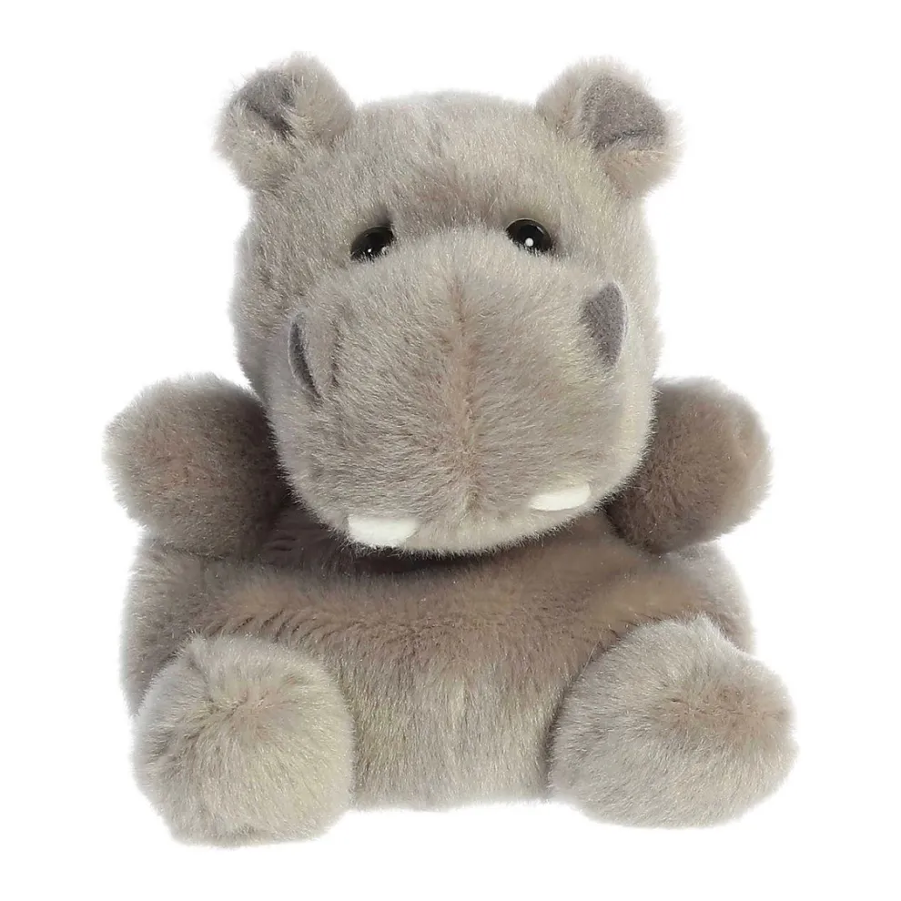Palm Pals 5 Inch Hunk the Hippo Plush Toy - Owl & Goose Gifts