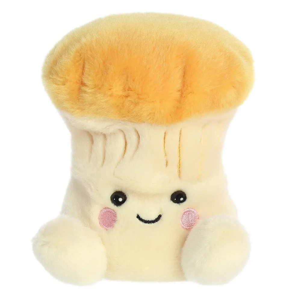 Palm Pals 5 Inch Jackie the Chanterelle Mushroom Plush Toy - Owl & Goose Gifts