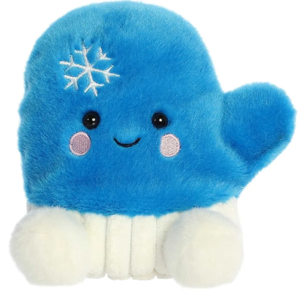 Palm Pals 5 Inch Merry the Mitten Christmas Plush Toy - Owl & Goose Gifts