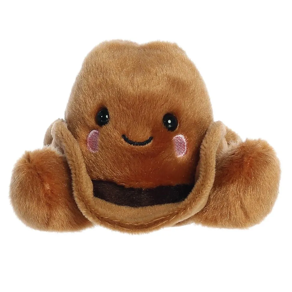 Palm Pals 5 Inch Orville the Cowboy Hat Plush Toy - Owl & Goose Gifts