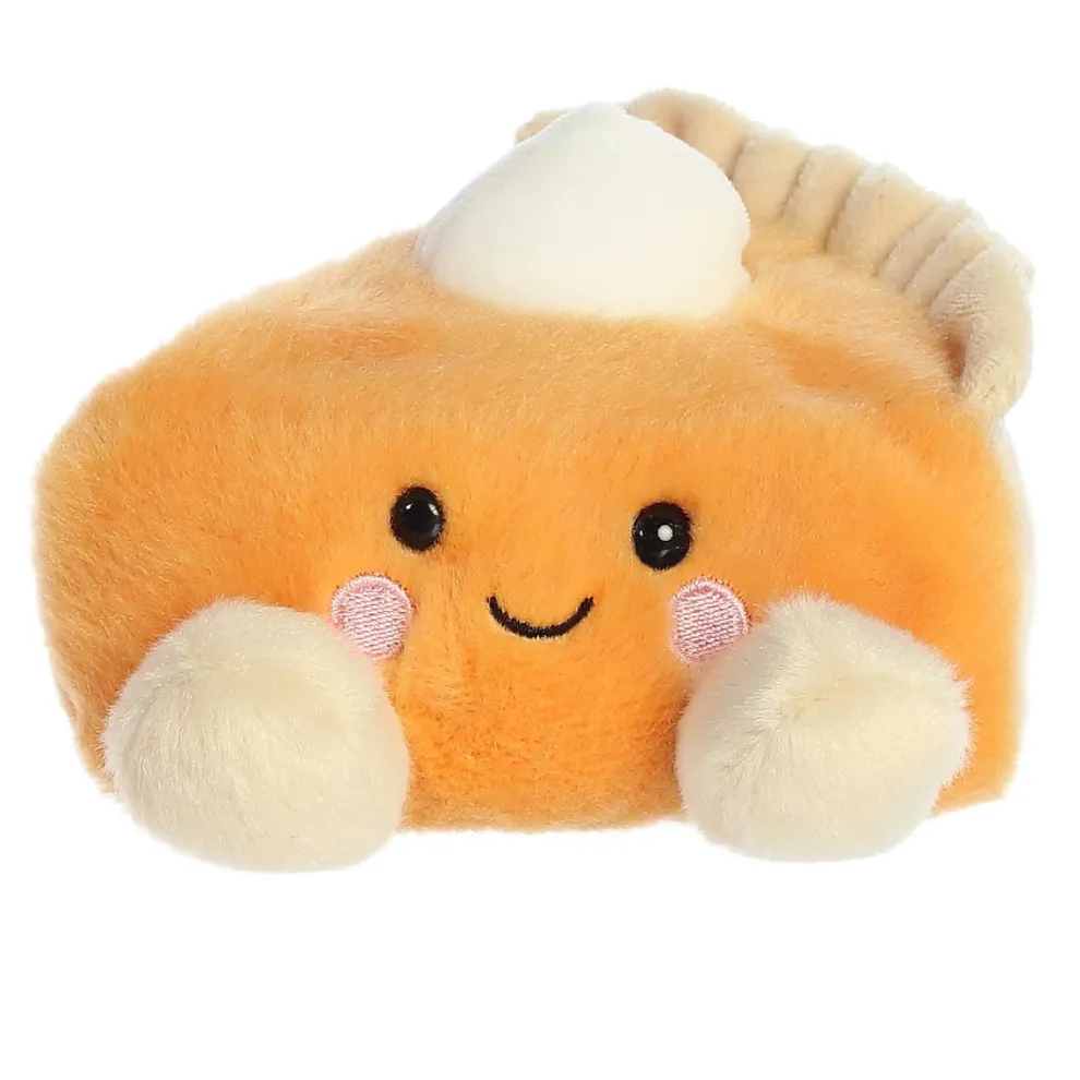 Palm Pals 5 Inch Peter the Pumpkin Pie Plush Toy - Owl & Goose Gifts
