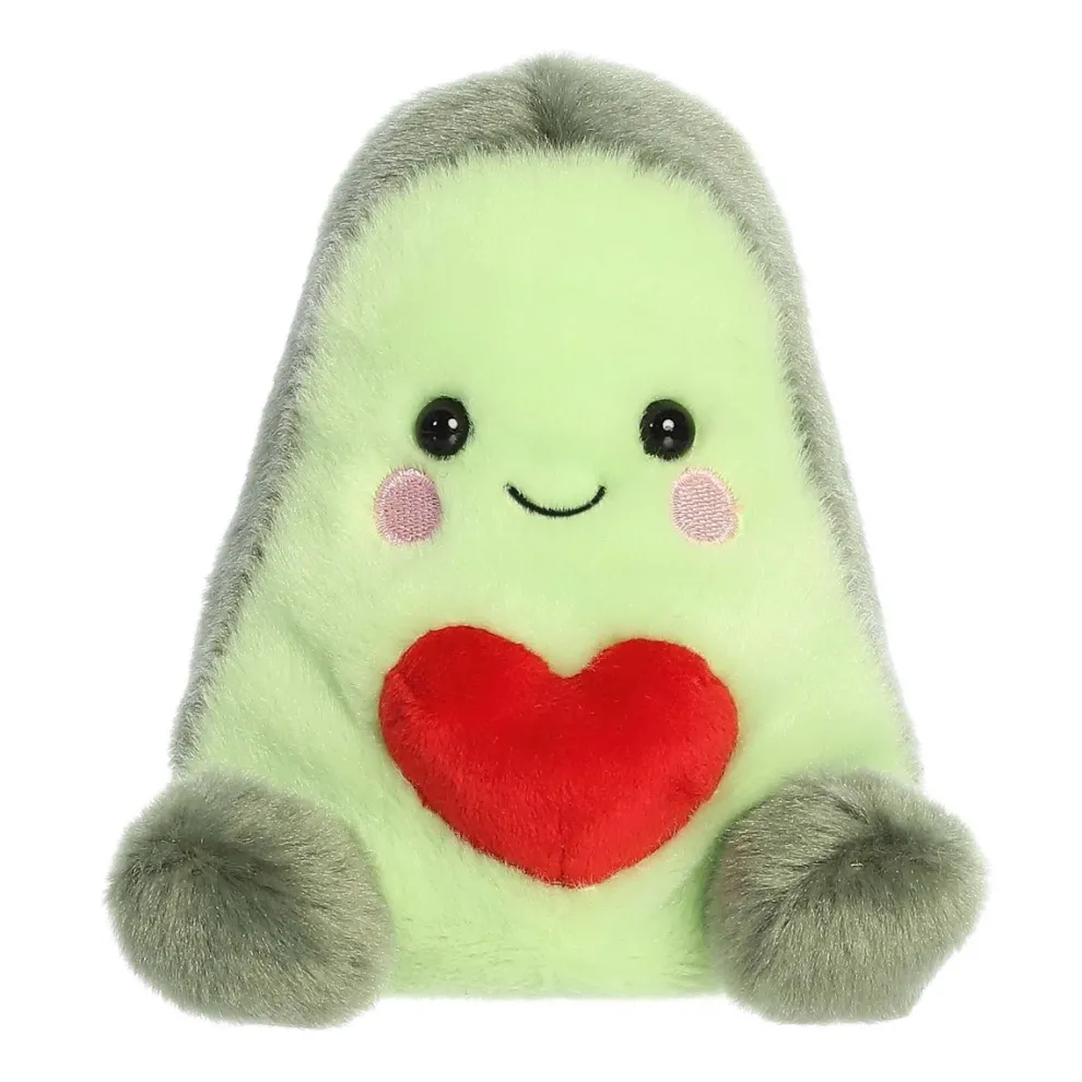 Palm Pals 5 Inch Portia the Heart Avocado Valentine Plush Toy - Owl & Goose Gifts