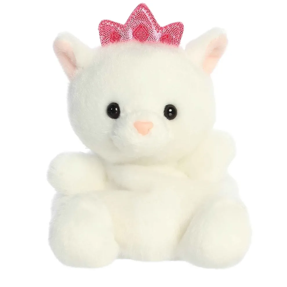 Palm Pals 5 Inch Priscilla the Princess Kitty Plush Toy