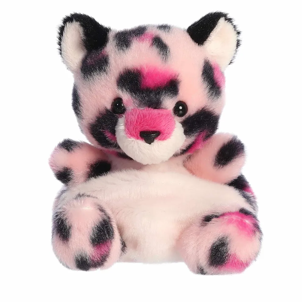 Palm Pals 5 Inch Regina the Pink Leopard Plush Toy