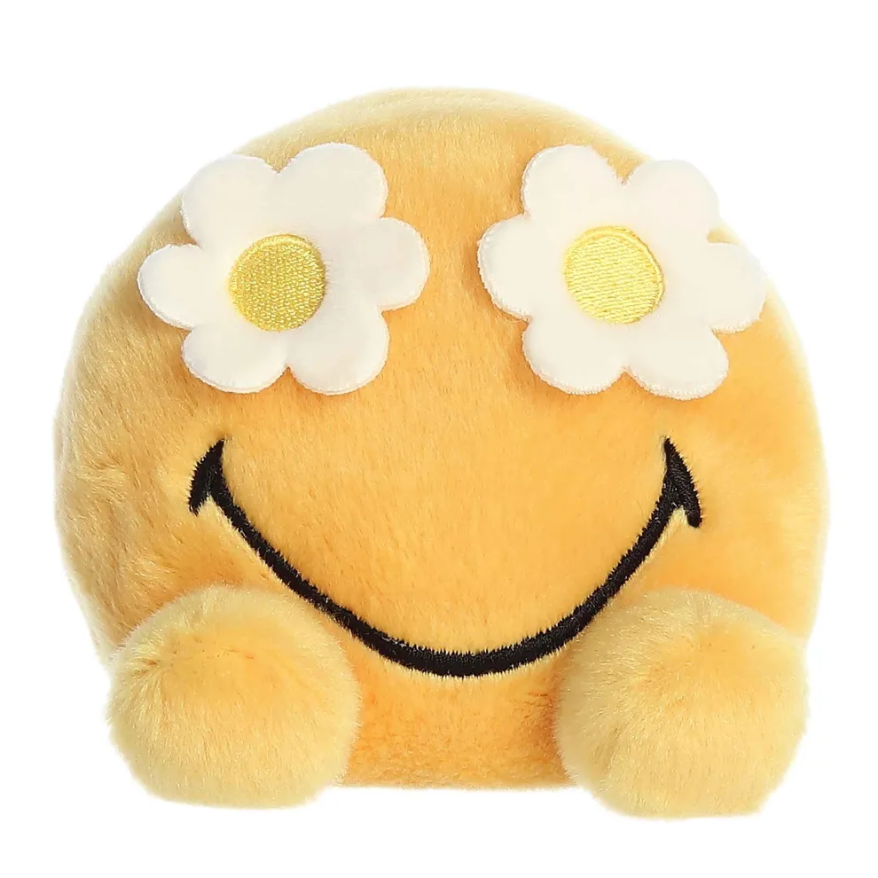 Palm Pals 5 Inch SmileyWorld Flower Eyes Plush Toy