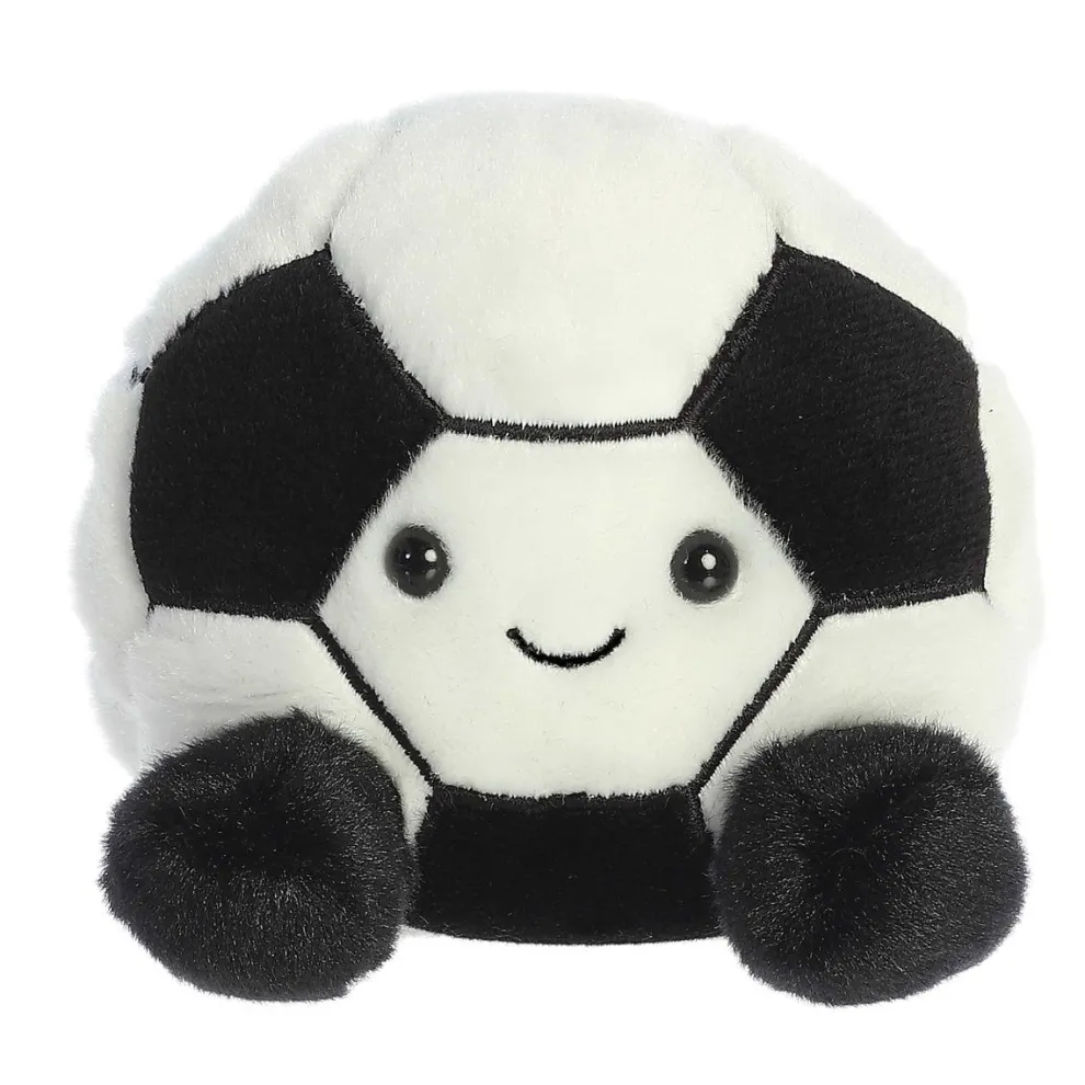 Palm Pals 5 Inch Striker the Soccerball Plush Toy - Owl & Goose Gifts