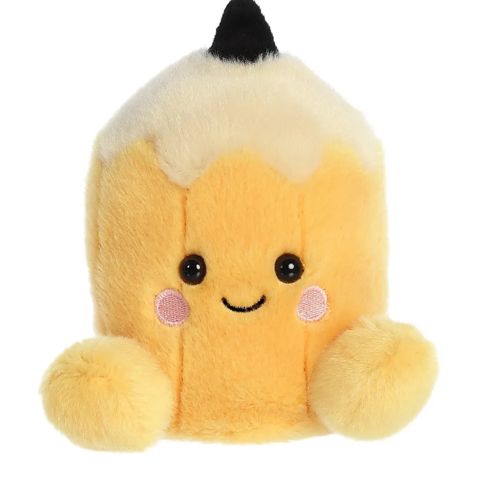Palm Pals 5 Inch Tike the Pencil Plush Toy - Owl & Goose Gifts