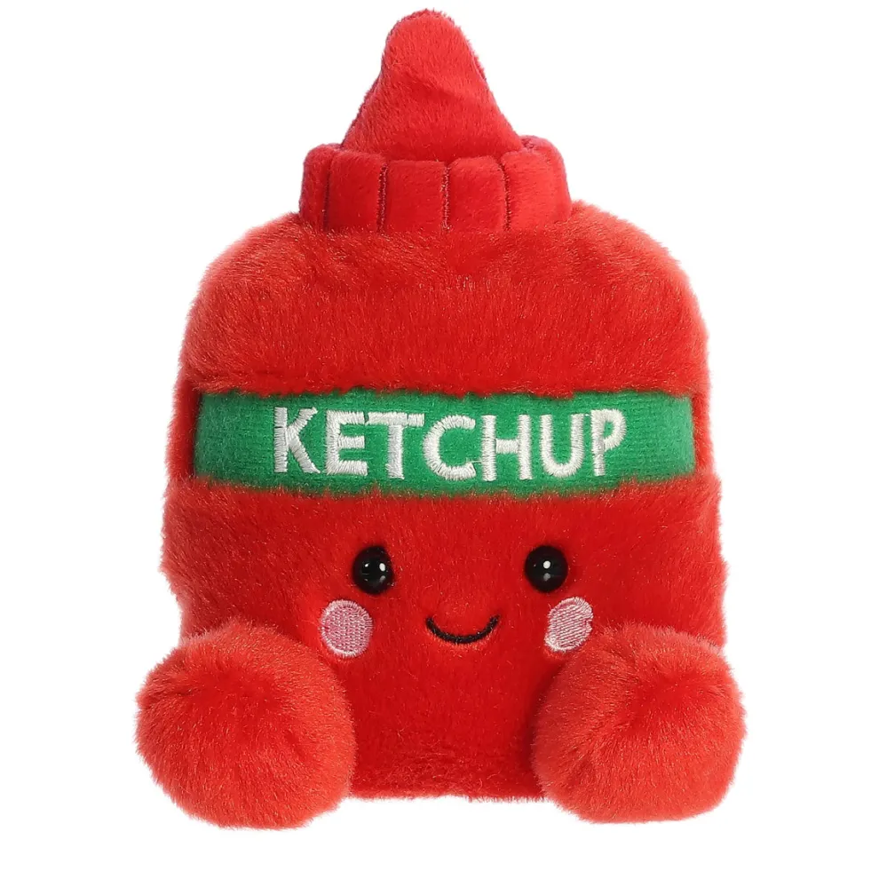 Palm Pals 5 Inch Tommy the Ketchup Plush Toy - Owl & Goose Gifts