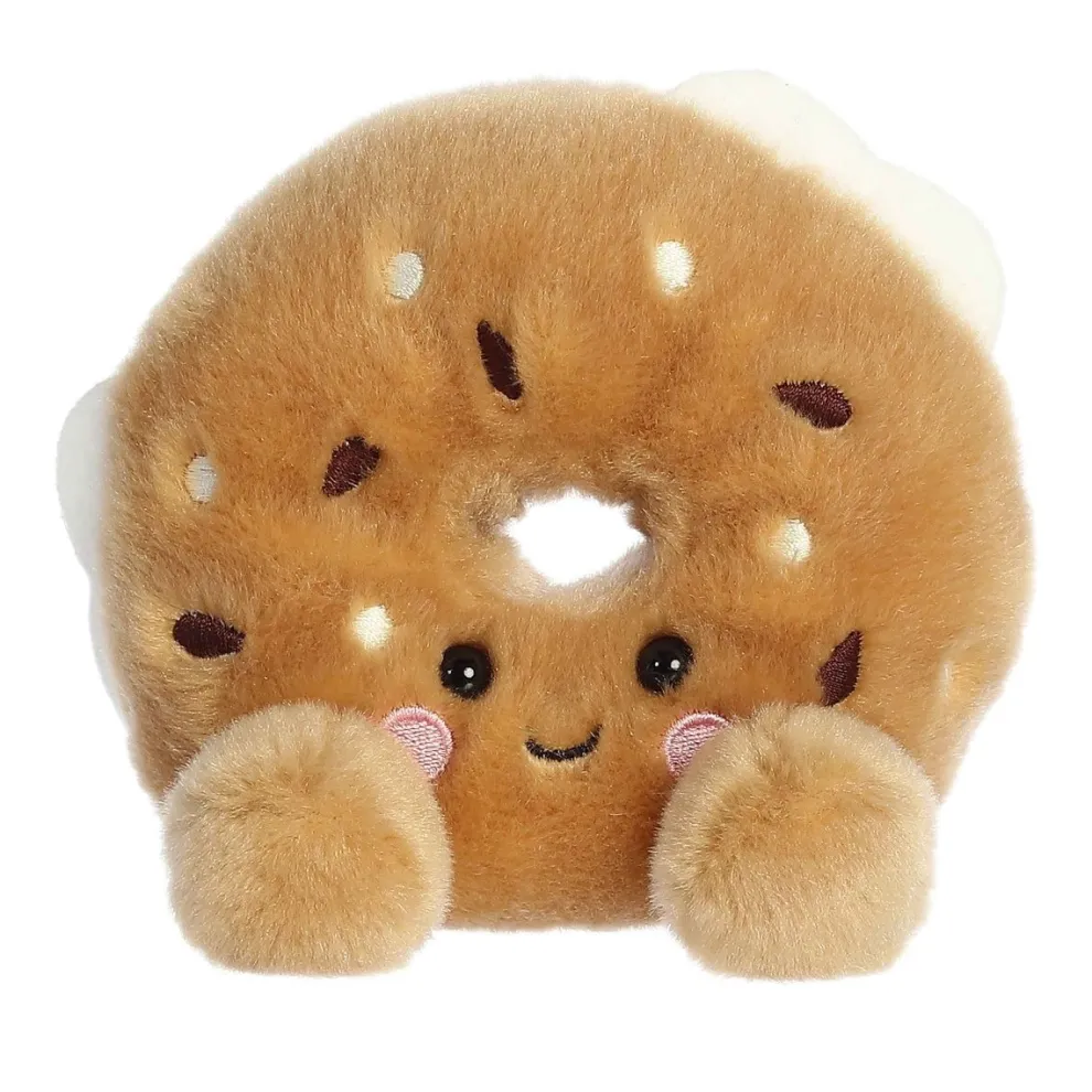Palm Pals 5 Inch Tony the Everything Bagel Plush Toy