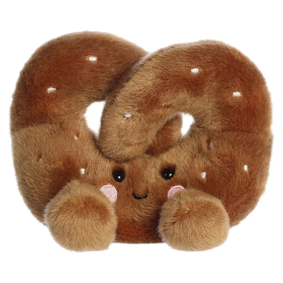 Palm Pals 5 Inch Twist the Pretzel Plush Toy - Owl & Goose Gifts