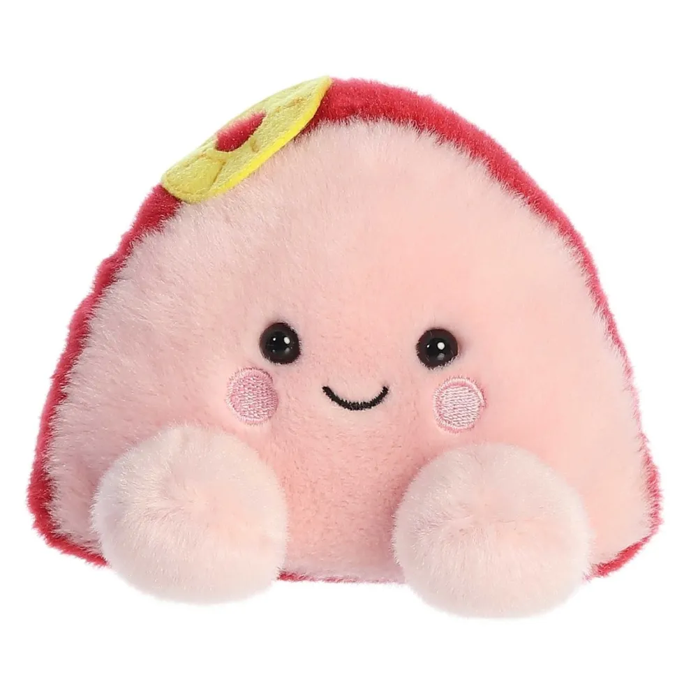 Palm Pals 5 Inch Virginia the Ham Christmas Plush Toy - Owl & Goose Gifts