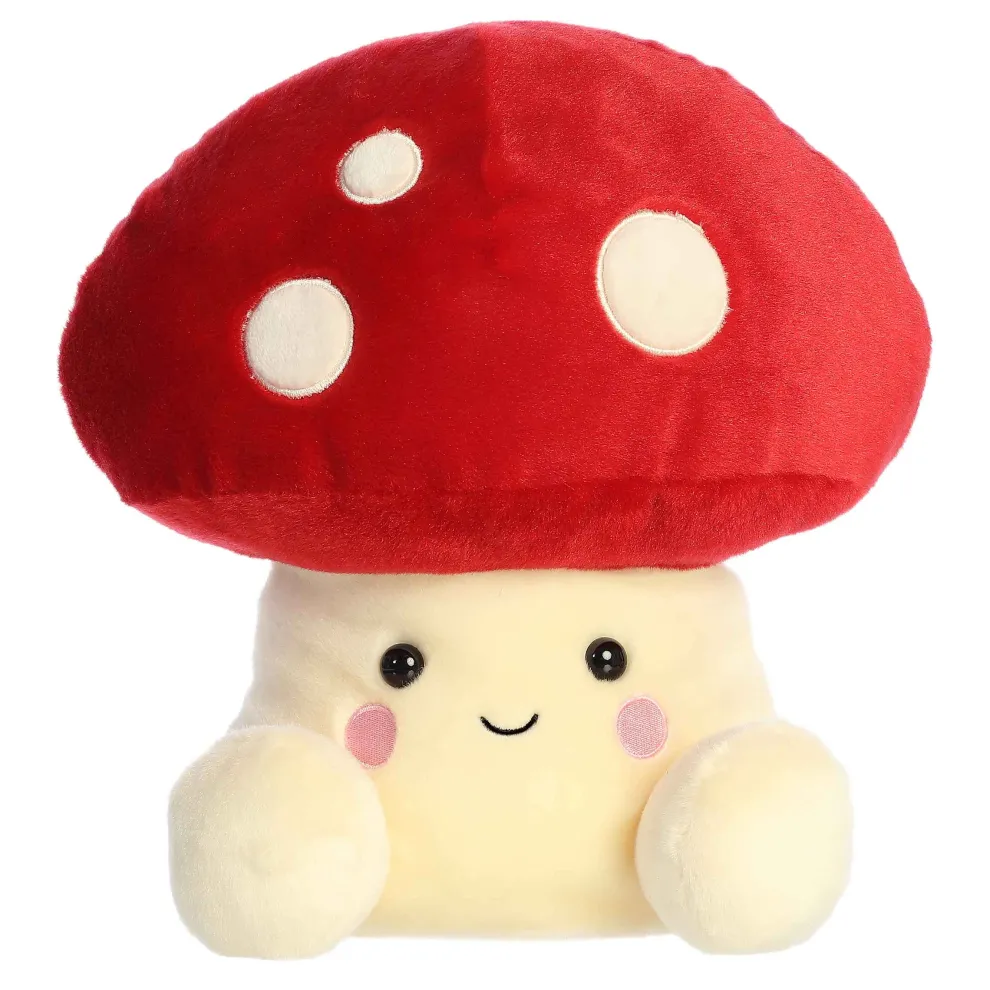 Palm Pals Party Sized 13 Inch Amanita the Mushroom Plush Toy