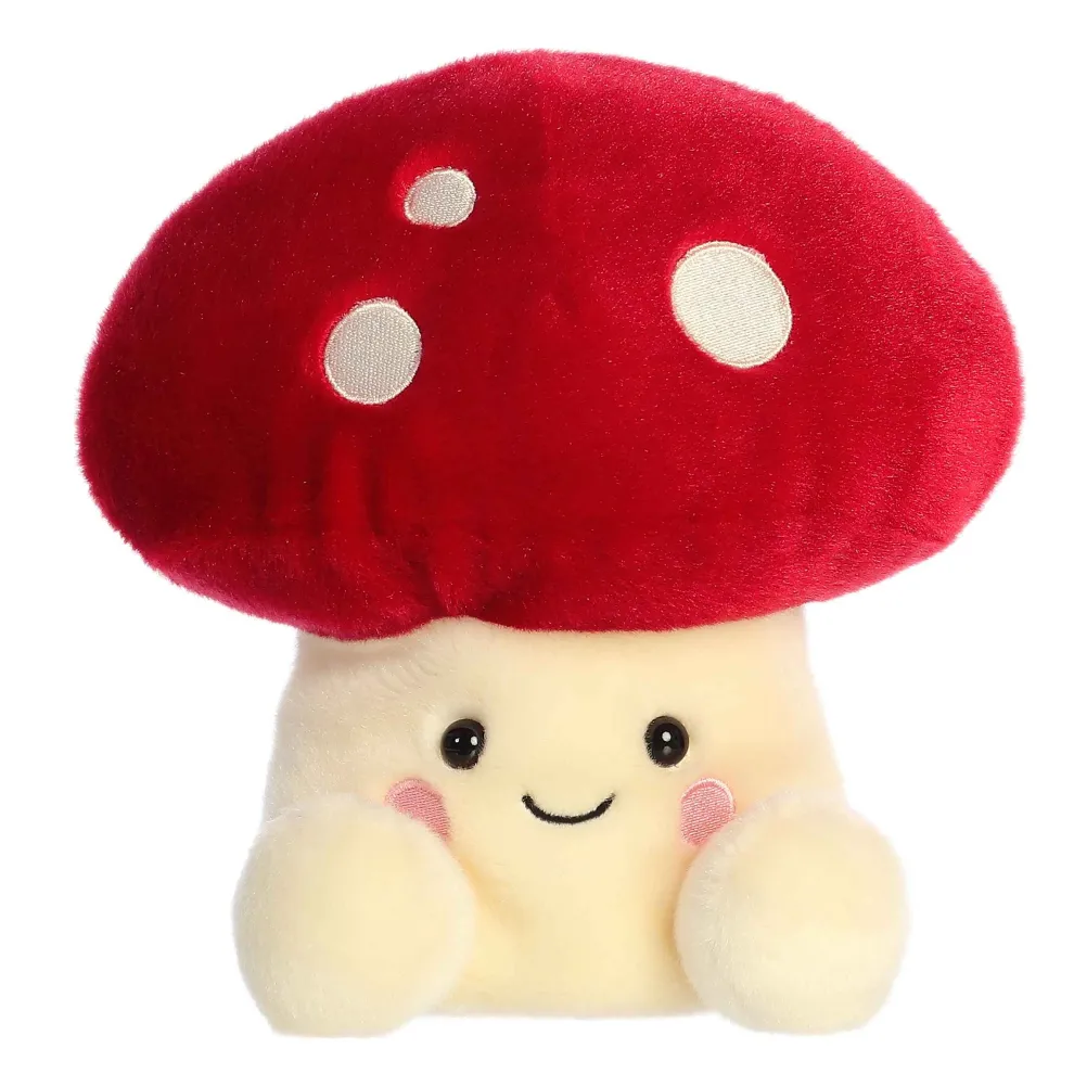 Palm Pals Party Sized 8 Inch Amanita the Mushroom Plush Toy