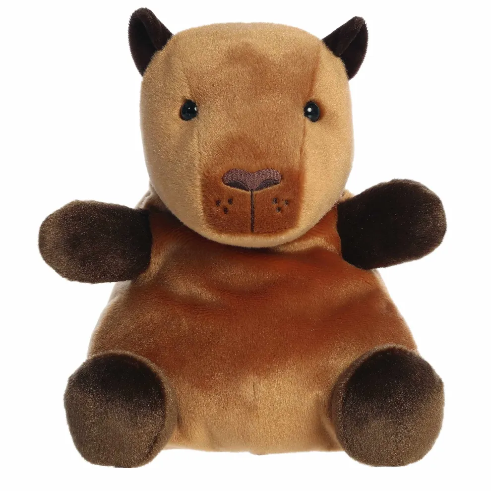 Palm Pals Party Sized 13 Inch Sid the Capybara Plush Toy