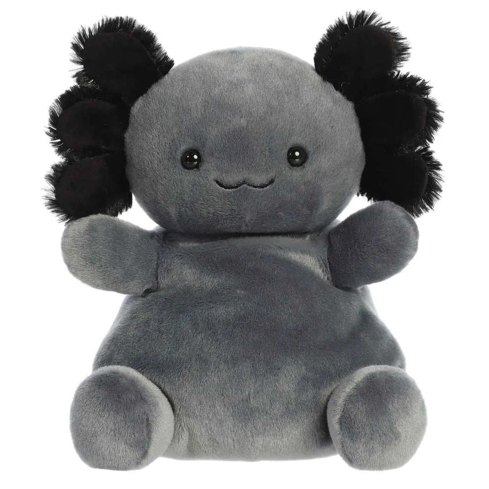 Palm Pals Party Sized 13 Inch Onyx the Axoltol Plush Toy