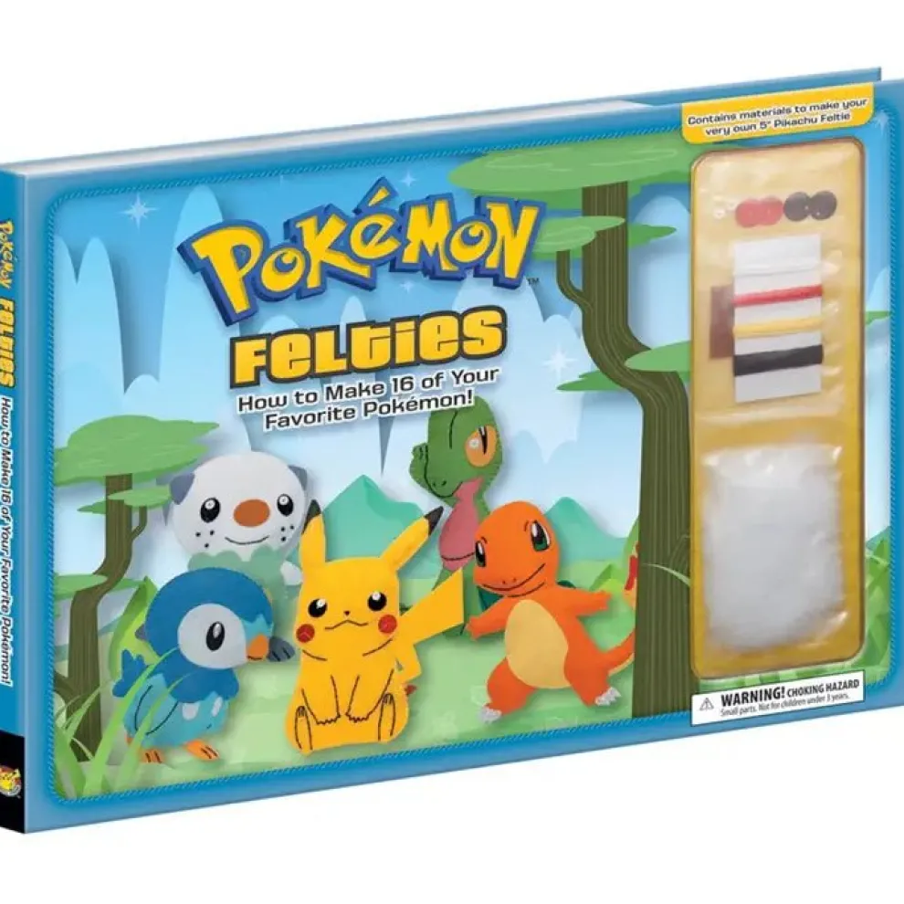 Pokemon Felties: How to Make 16 of Your Favorite Pokemon! - Owl & Goose Gifts