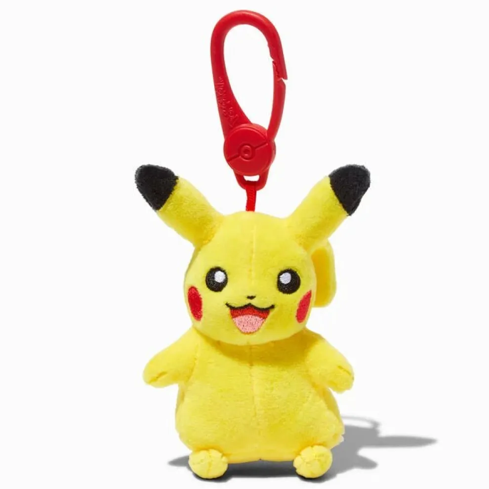 Pokemon Pikachu Plush Clip - Owl & Goose Gifts