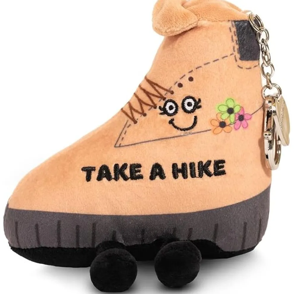 Punchkins Bites - Take A Hike Boot Plush Clip - Owl & Goose Gifts