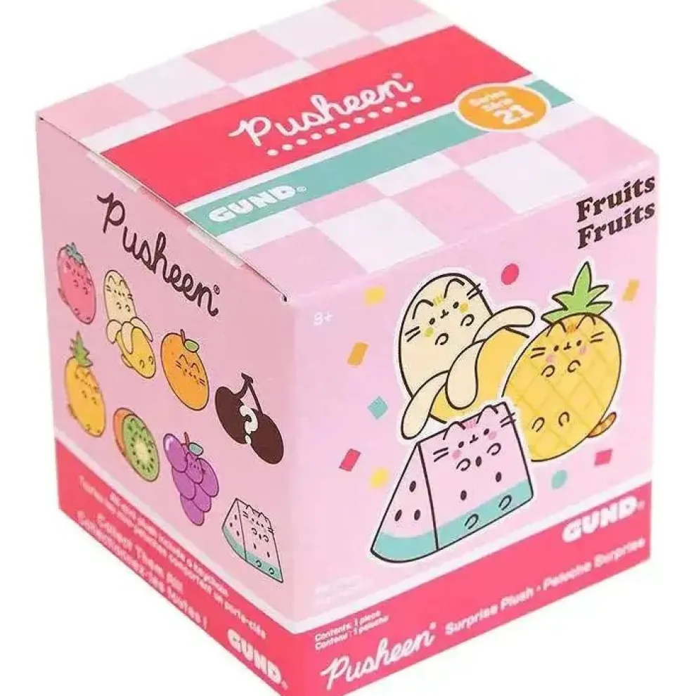 Pusheen 3 Inch Fruit Surprise Mini Plush Clip Blind Box by GUND - Owl & Goose Gifts