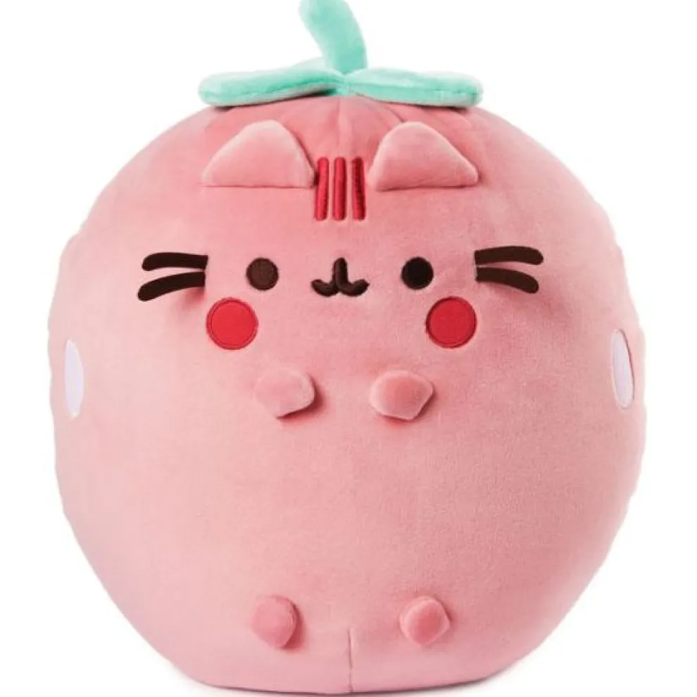 Pusheen 11 Inch Strawberry Scented Squisheen Plush Toy by GUND - Owl & Goose Gifts