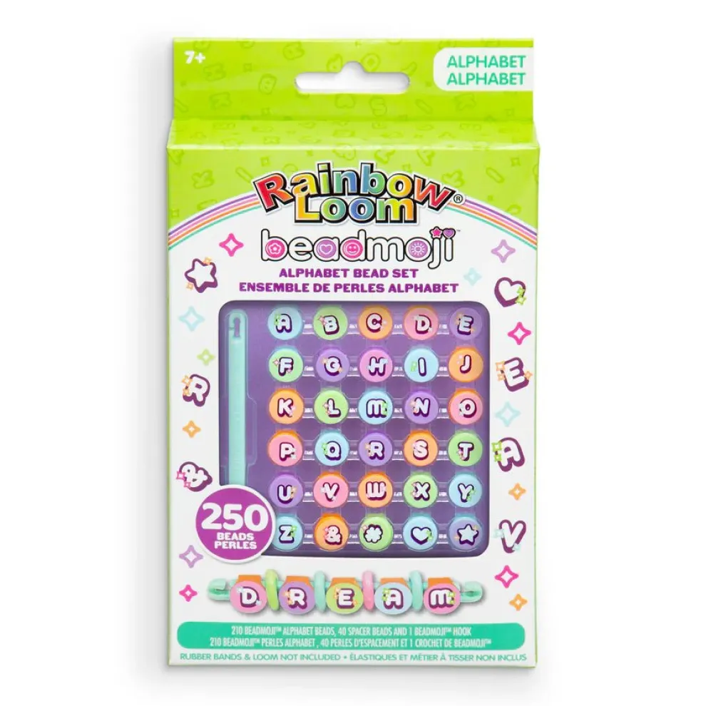 Rainbow Loom Alpha Beadmoji™ Beads Kit - Owl & Goose Gifts