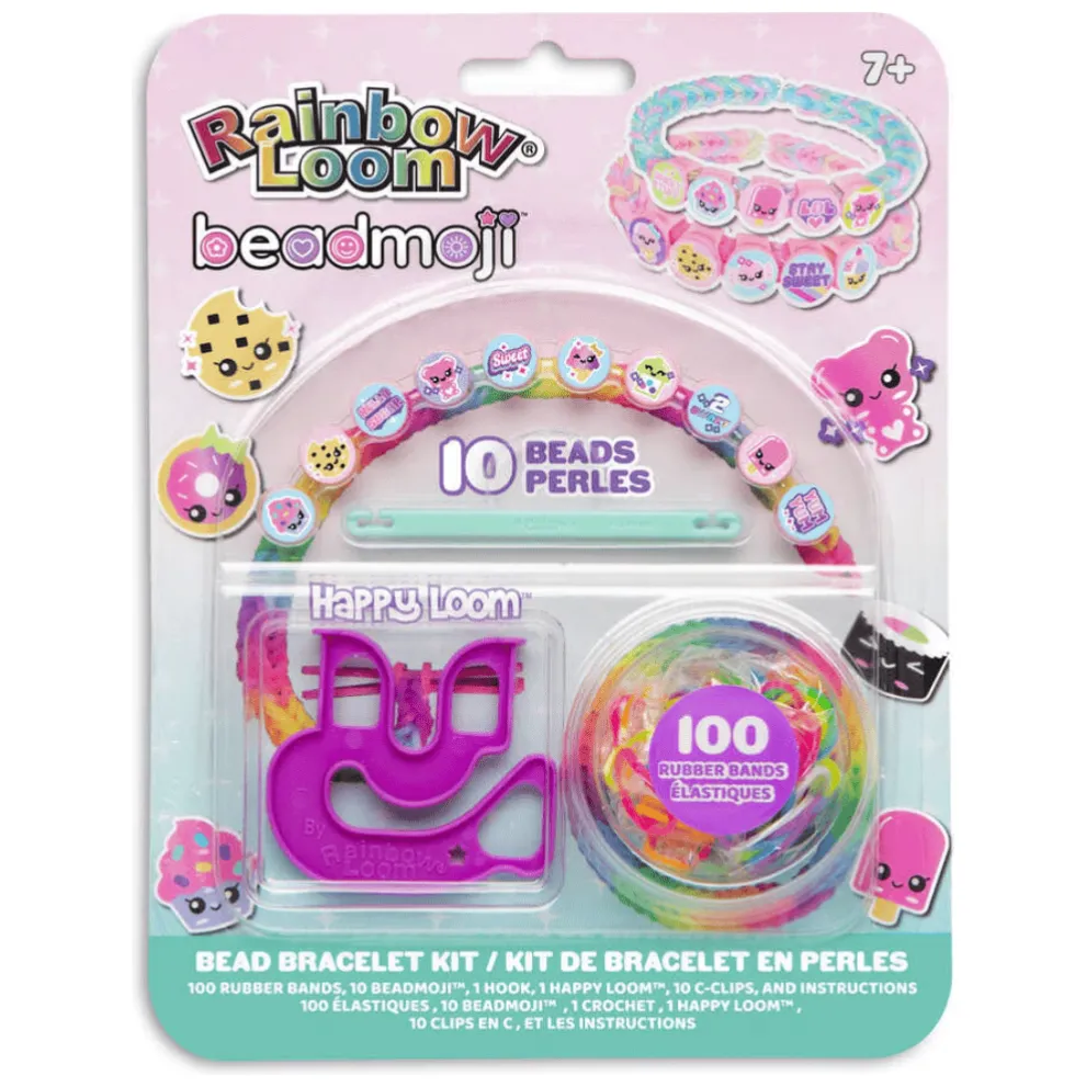 Rainbow Loom Beadmoji Fun Pack Bracelet Kit - Owl & Goose Gifts