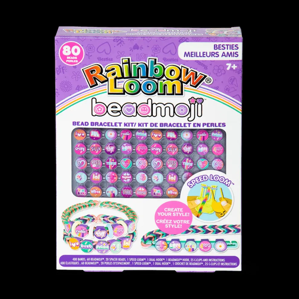 Rainbow Loom Beadmoji™ Bracelet Kit - BESTIES - Owl & Goose Gifts