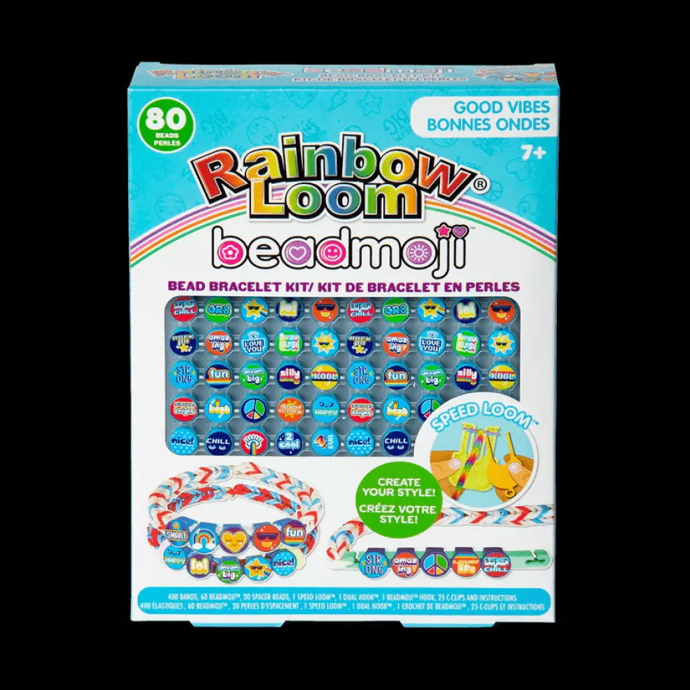 Rainbow Loom Beadmoji™ Bracelet Kit - GOOD VIBES - Owl & Goose Gifts